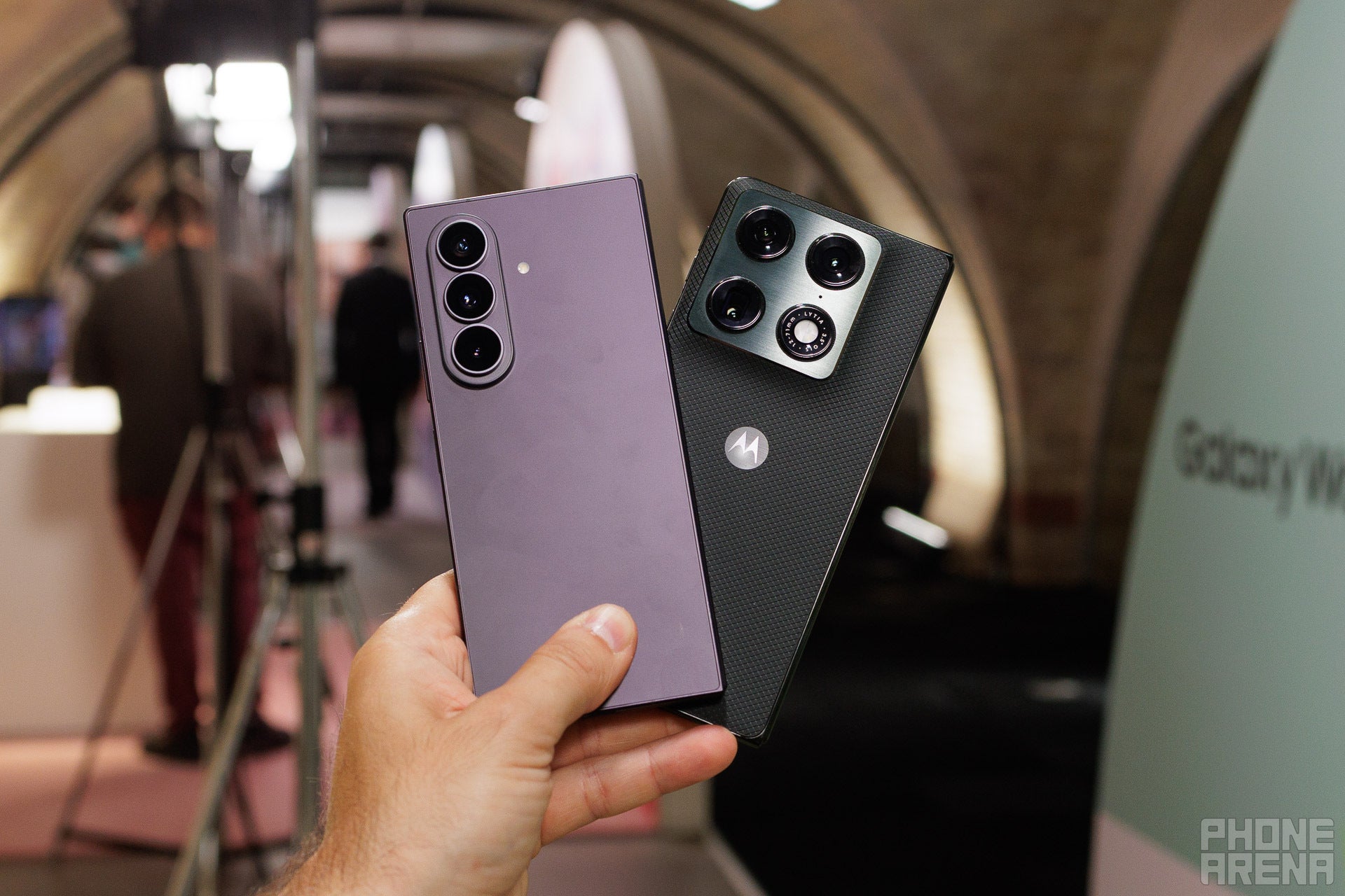 Image by PhoneArena - Motorola Razr Fold vs Galaxy Z Fold 8 Ultra: Main differences