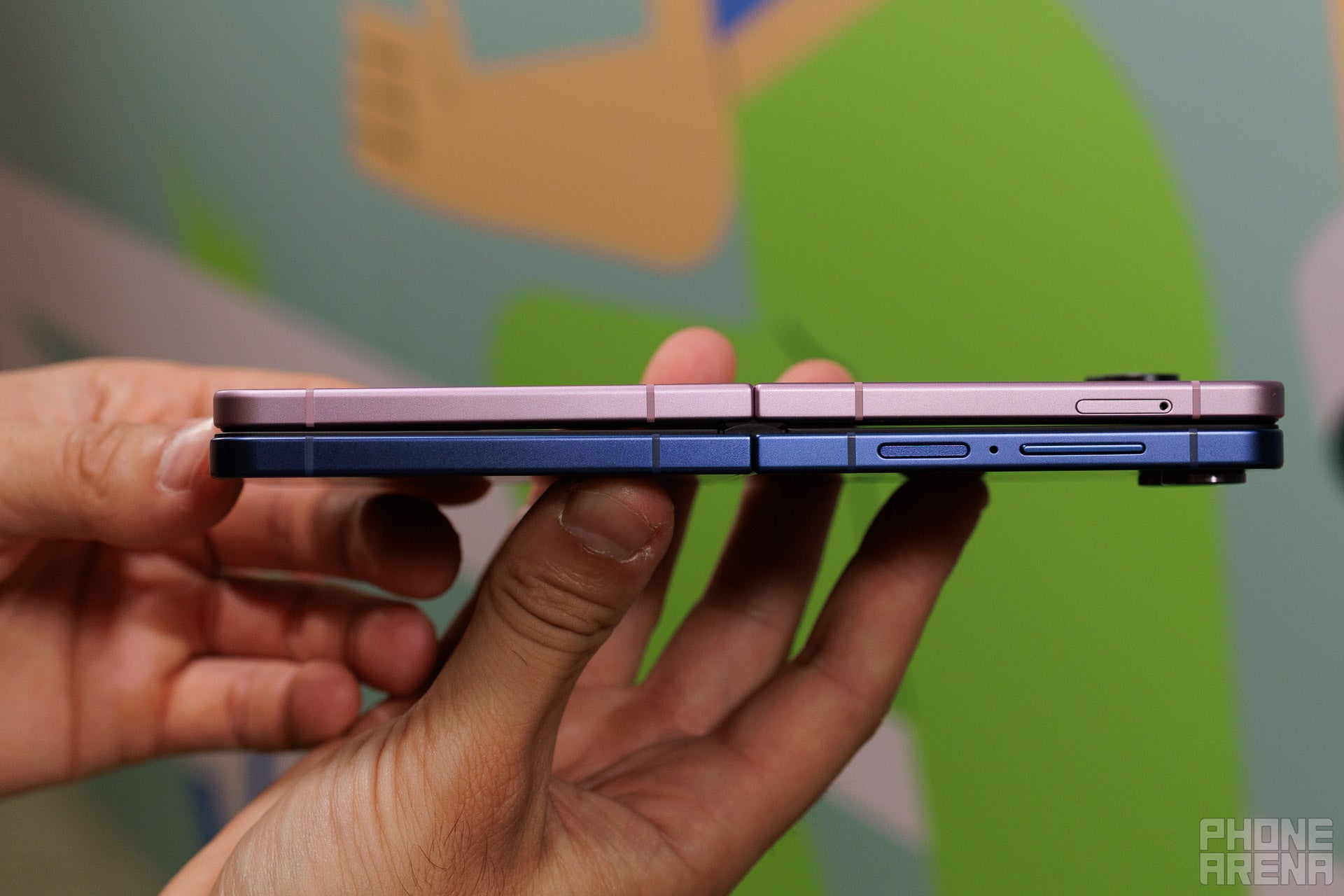 Small beveling around the frame makes all the difference | Image by PhoneArena - Samsung Galaxy Z Flip 8 vs Galaxy Z Flip 7: first look and hands-on