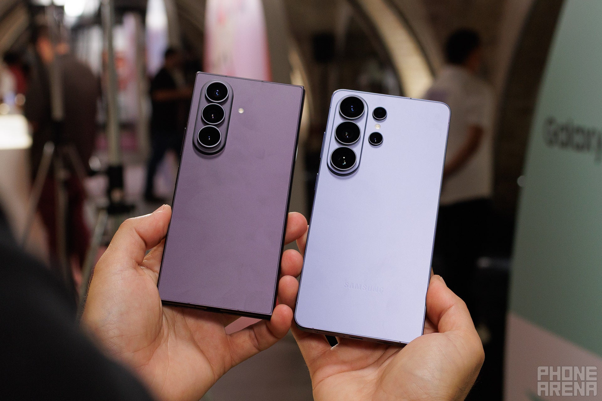 Let's hope those thermals are on point | Image by PhoneArena - Samsung Galaxy Z Fold 8 Ultra vs Galaxy S26 Ultra hands-on: the premium choice