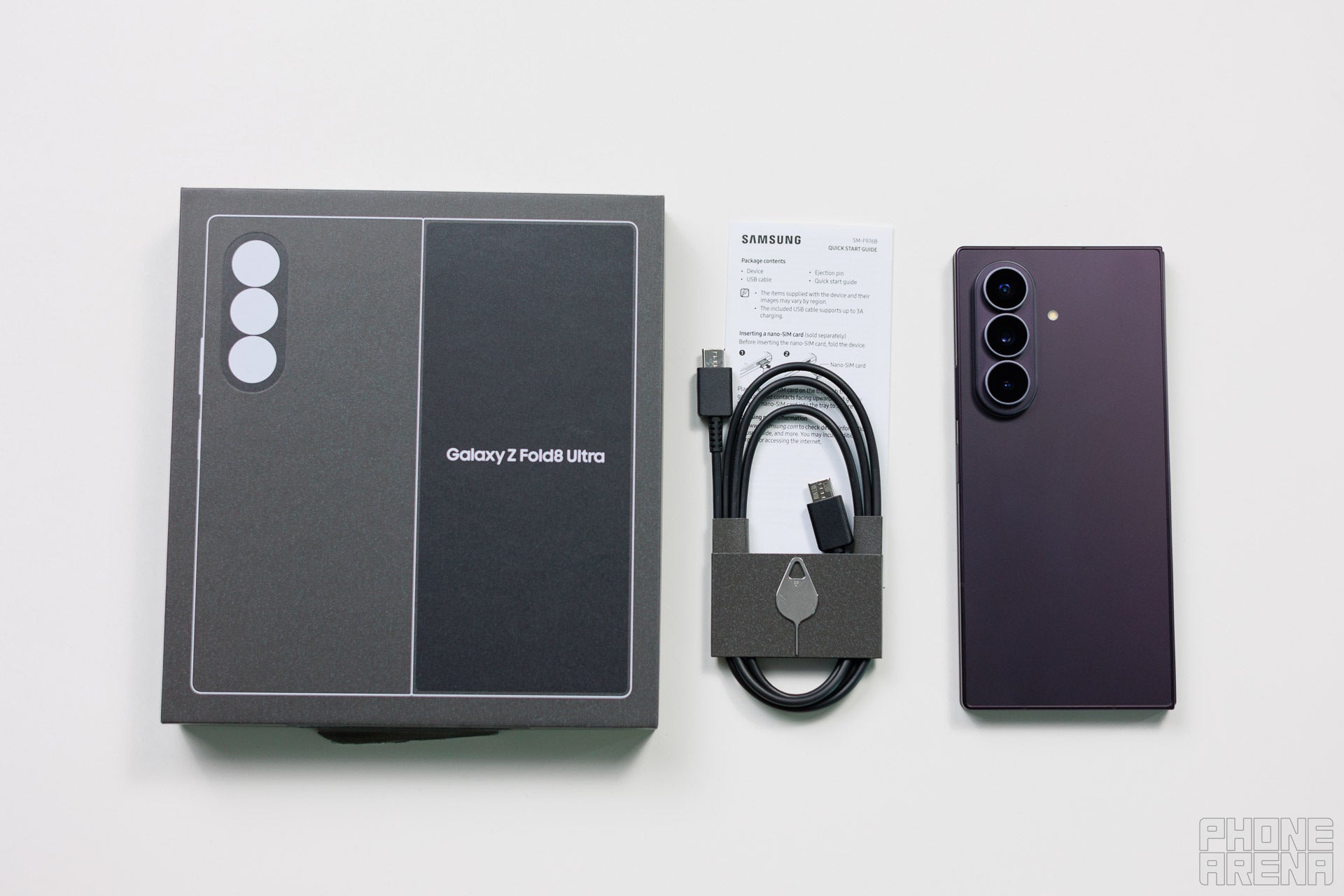 There is not much to unbox here. | Image by PhoneArena - Samsung Galaxy Z Fold 8 Ultra Review: Is this the ultra form-factor?