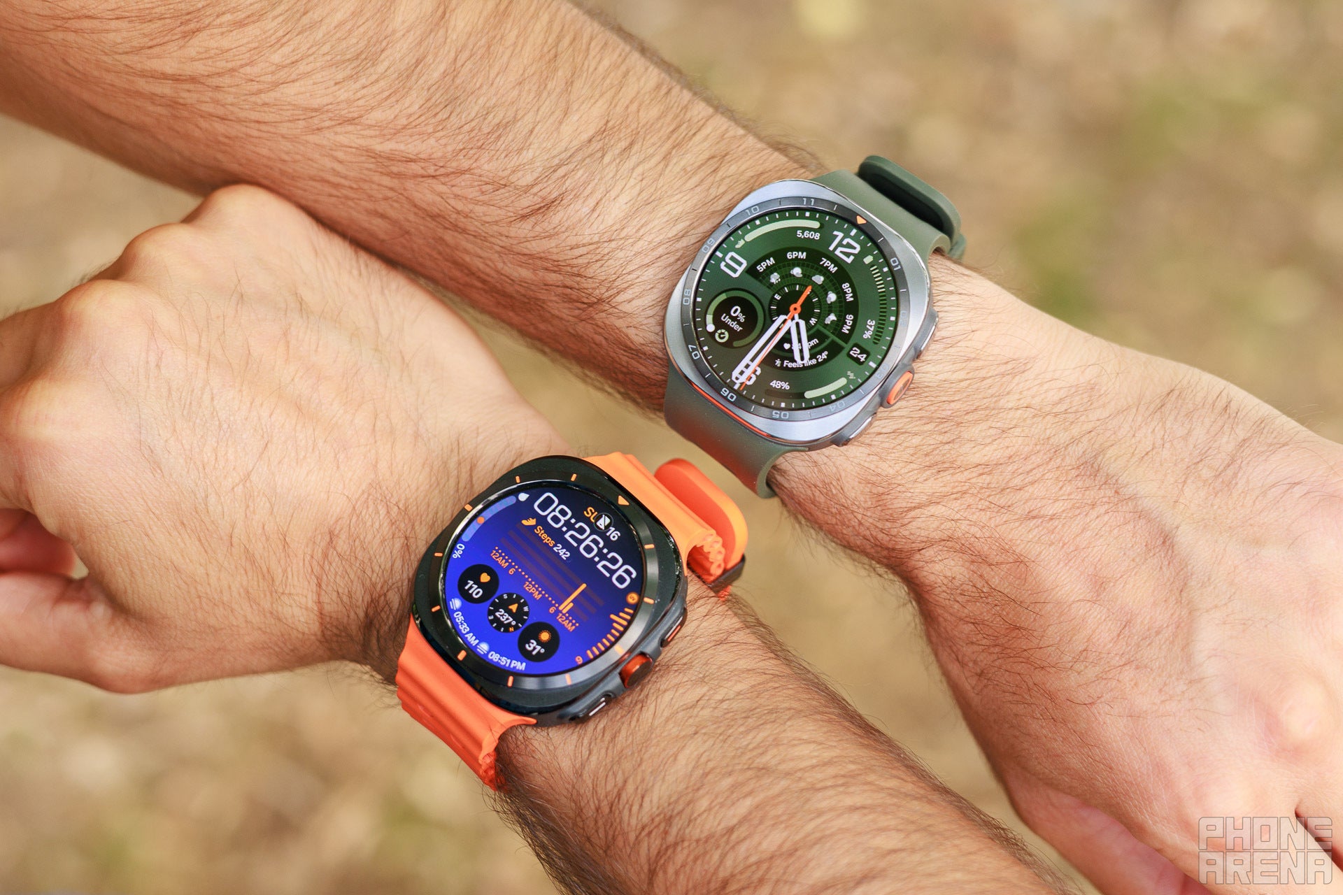 Image by PhoneArena - Samsung Galaxy Watch Ultra 2 vs Galaxy Watch Ultra: Now this is more like it