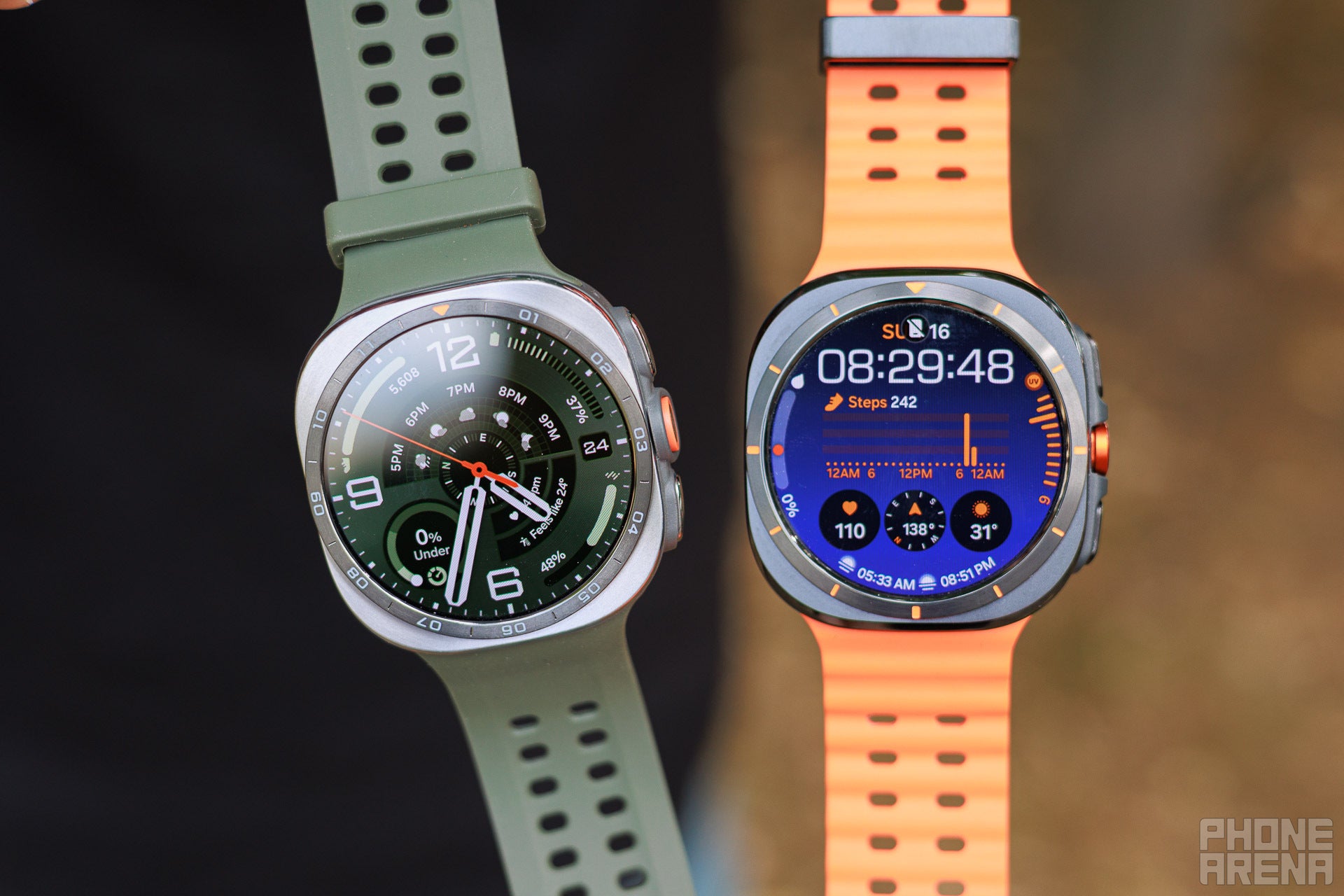 Image by PhoneArena - Samsung Galaxy Watch Ultra 2 vs Galaxy Watch Ultra: Now this is more like it