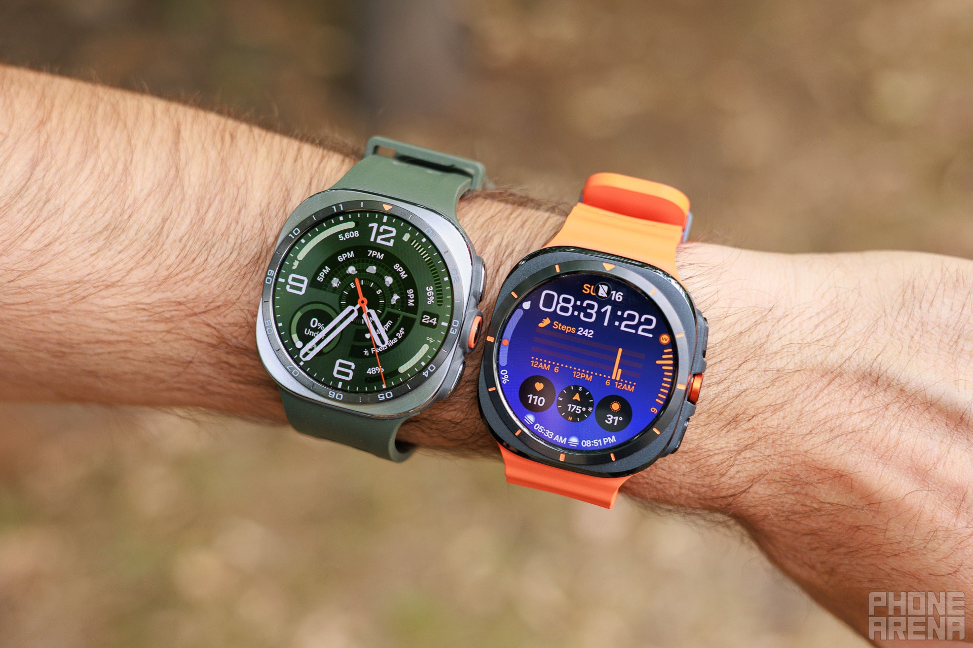 Image by PhoneArena - Samsung Galaxy Watch Ultra 2 vs Galaxy Watch Ultra: Now this is more like it