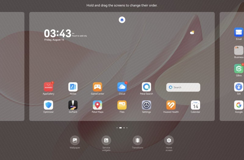 HarmonyOS on the MatePad Air 2026
