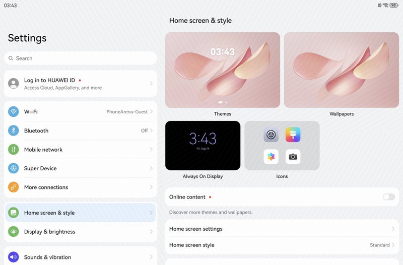HarmonyOS on the MatePad Air 2026
