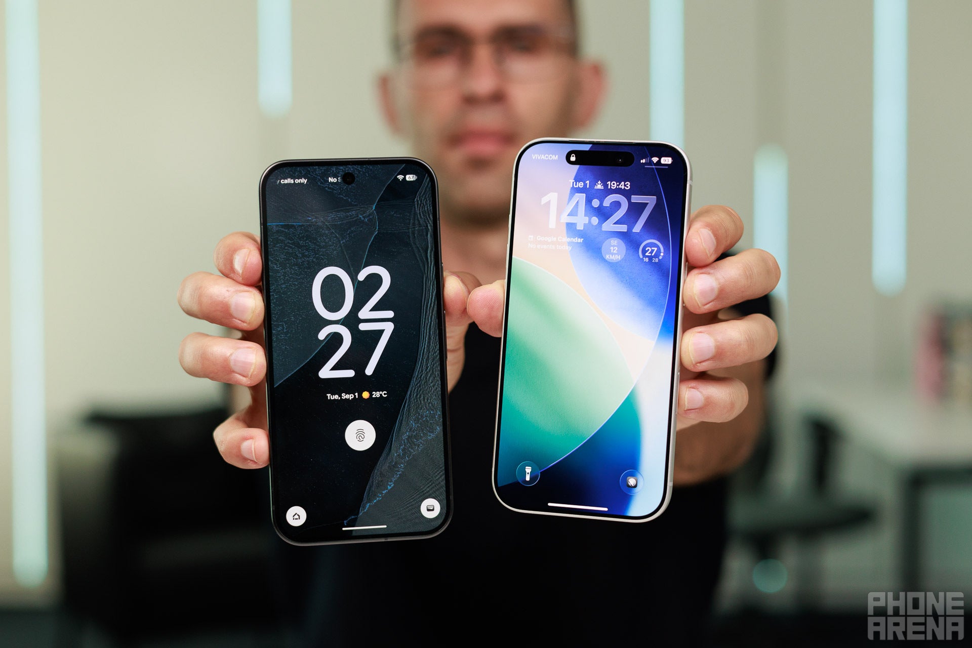 Image by PhoneArena - Pixel 11 Pro vs iPhone 17 Pro: All the differences explained