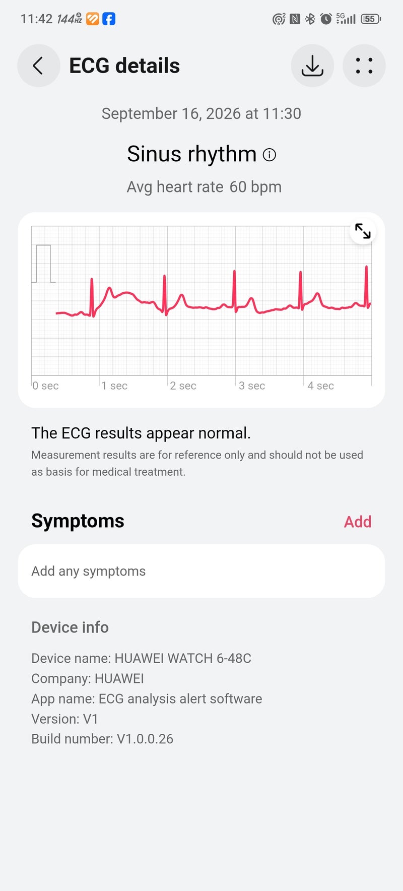 Deep health insights are available on the Huawei Watch 6.