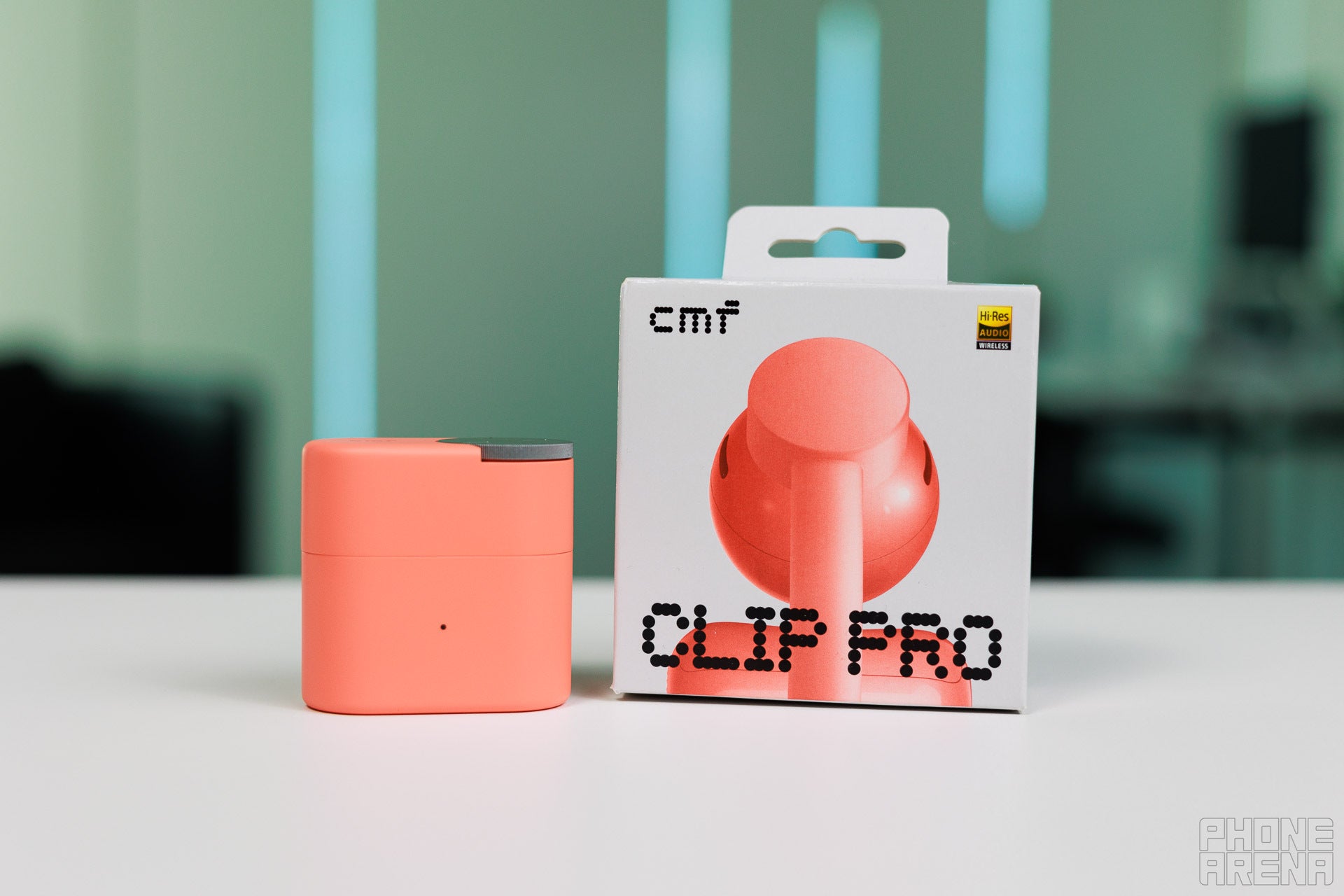 Cute case | Image by PhoneArena - Nothing's CMF Clip Pro buds: Nothing knows audio ball