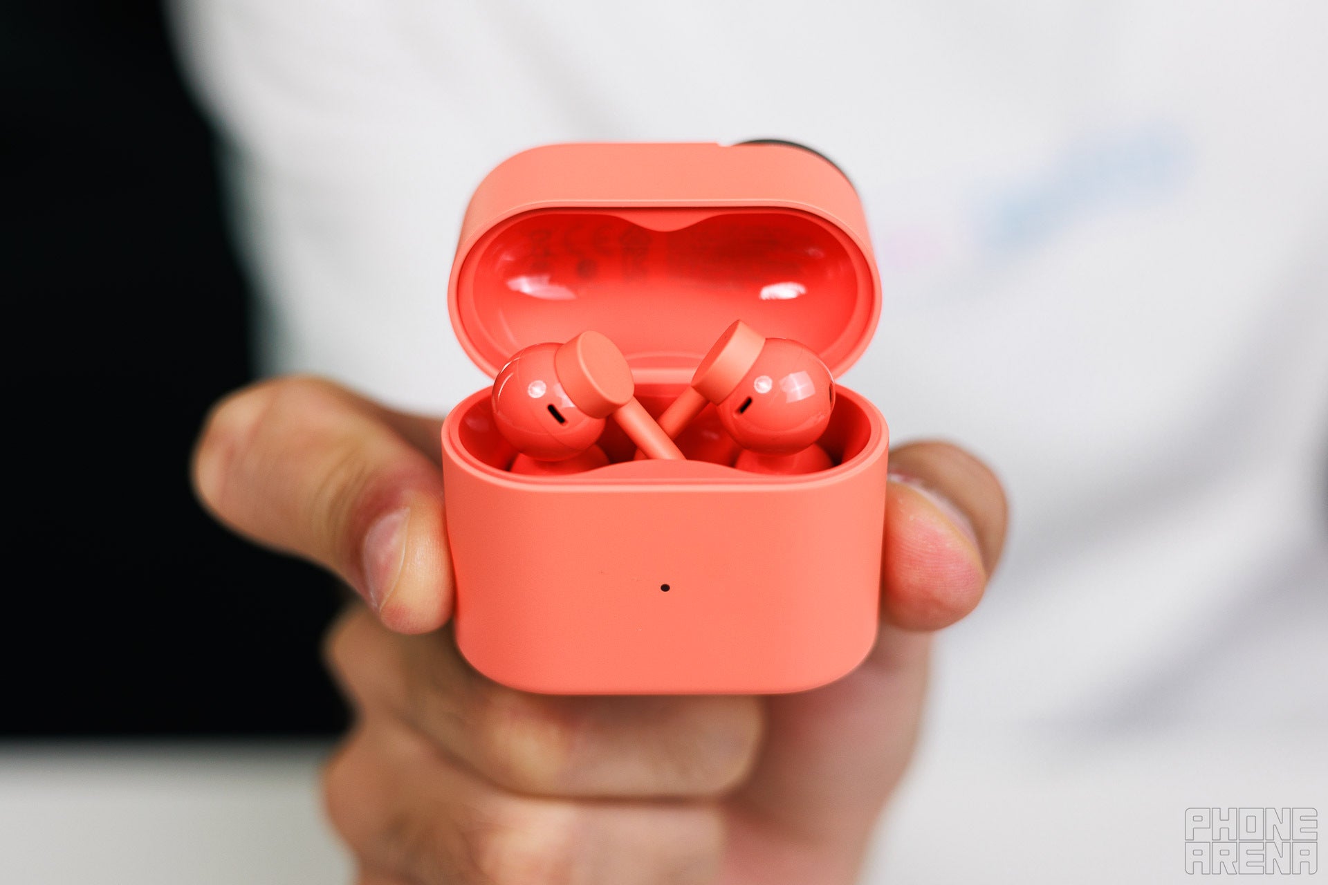 Quick to connect out of the case | Image by PhoneArena - Nothing's CMF Clip Pro buds: Nothing knows audio ball