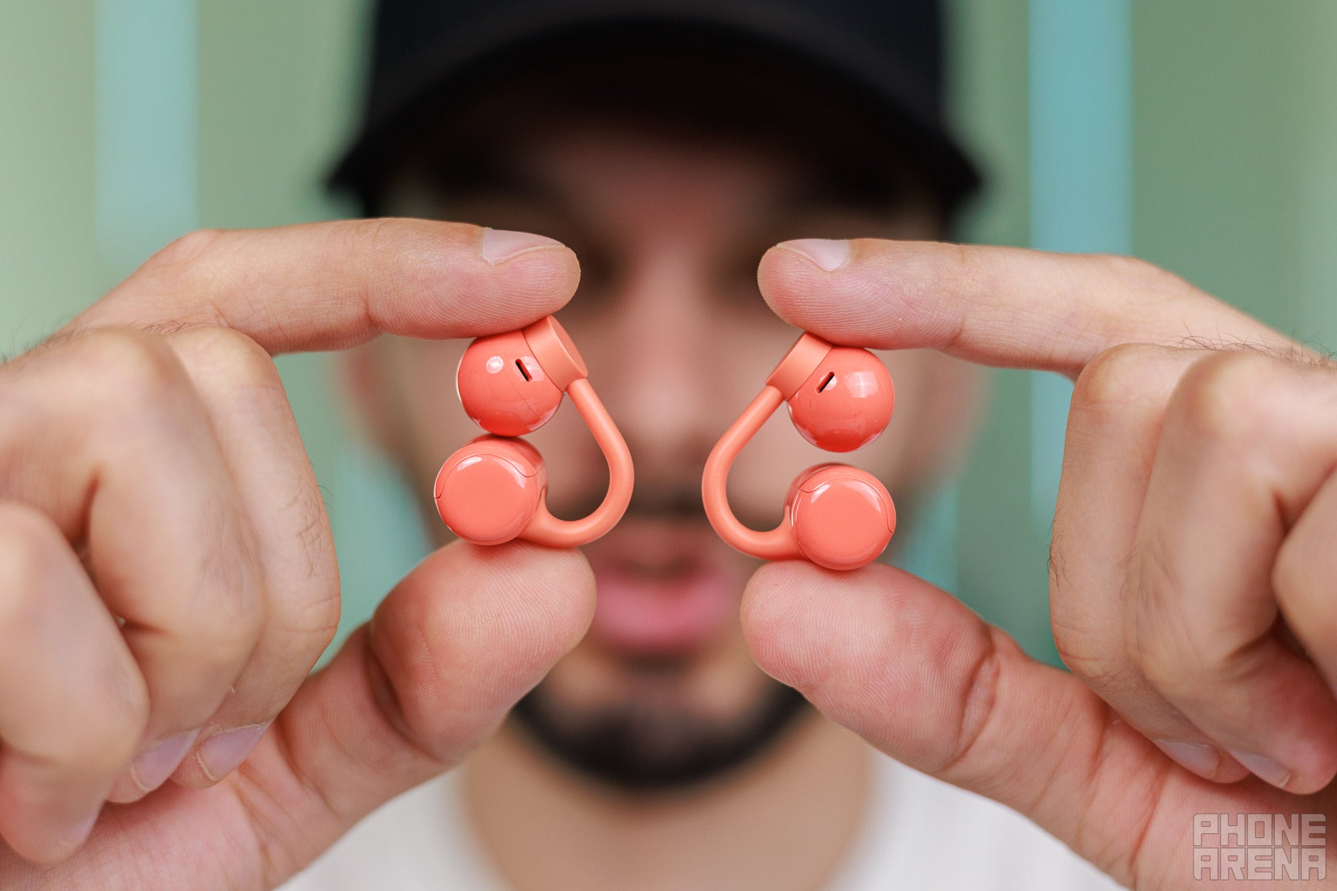 These have bass! | Image by PhoneArena - Nothing's CMF Clip Pro buds: Nothing knows audio ball