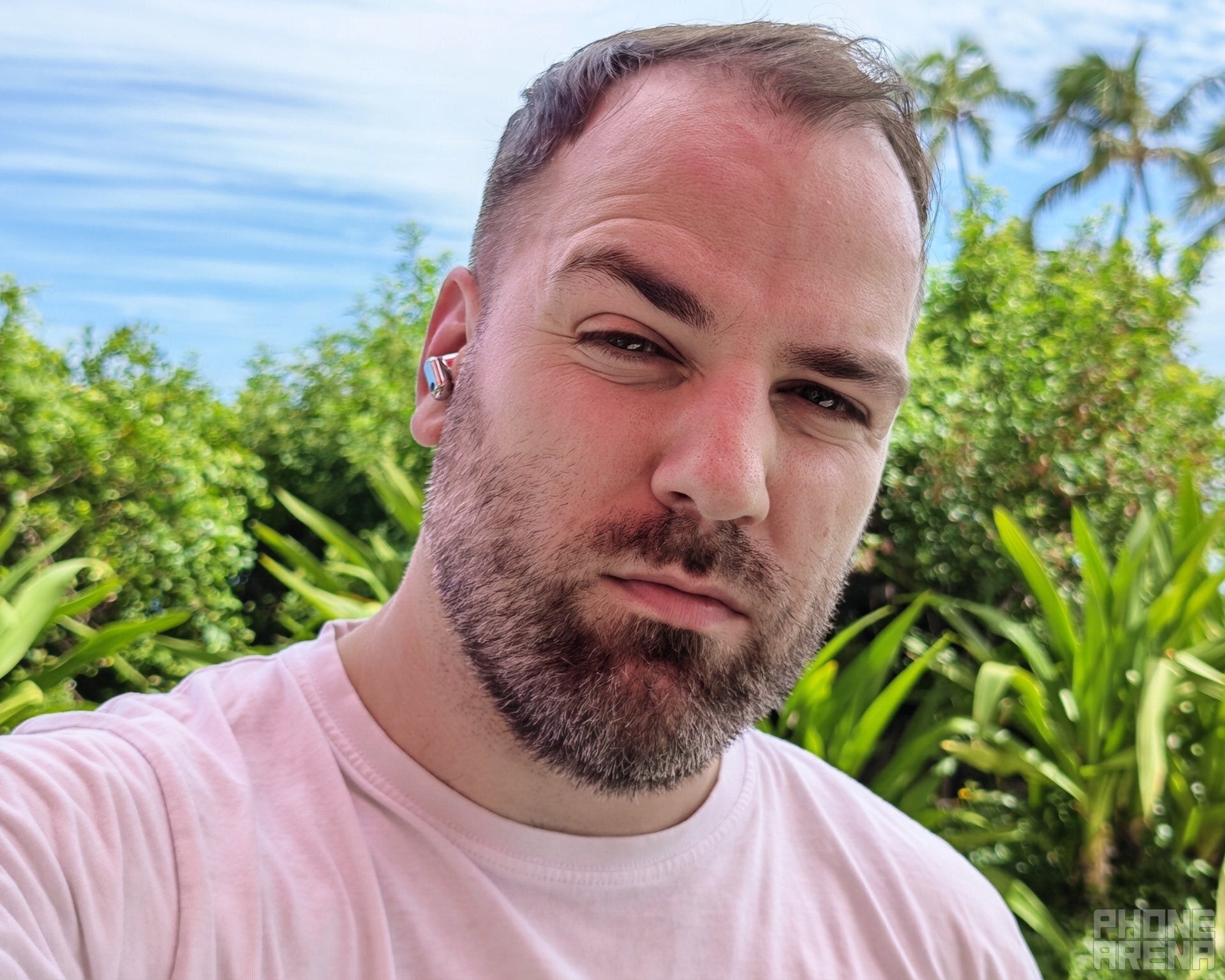 Enjoying the well-rounded audio quality out of the FreeBuds Neo. | Image by PhoneArena - Huawei FreeBuds Neo review: Stylish design and dependable noise cancellation