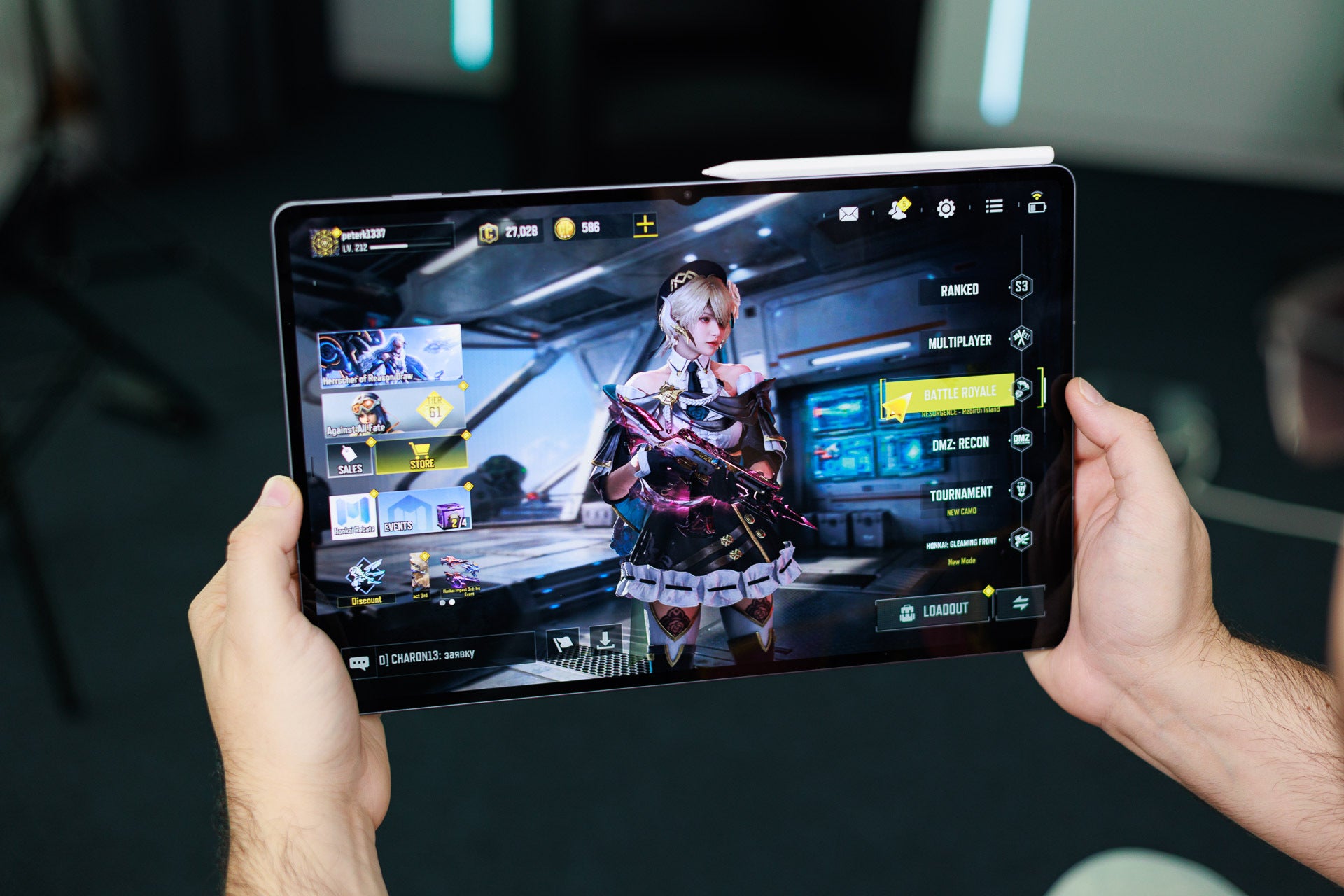 Grinding the latest CoD battle pass was fun, and the spacious screen real estate was appreciated. | Image by PhoneArena - Samsung Galaxy Tab S12 Ultra review: Last year's tablet at next year's price
