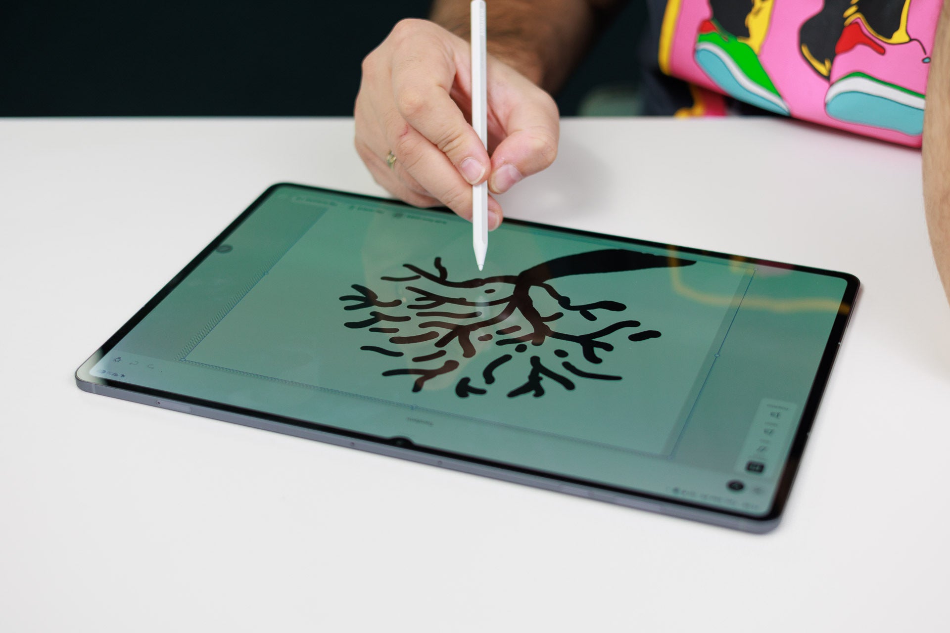 Adobe Photoshop lands on Android tablets for the first time with the Galaxy Tab S12 Ultra. | Image by PhoneArena - Samsung Galaxy Tab S12 Ultra review: Last year's tablet at next year's price
