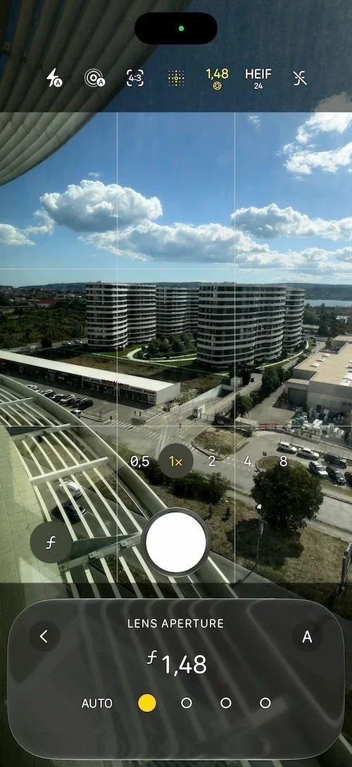 The new camera app and features.