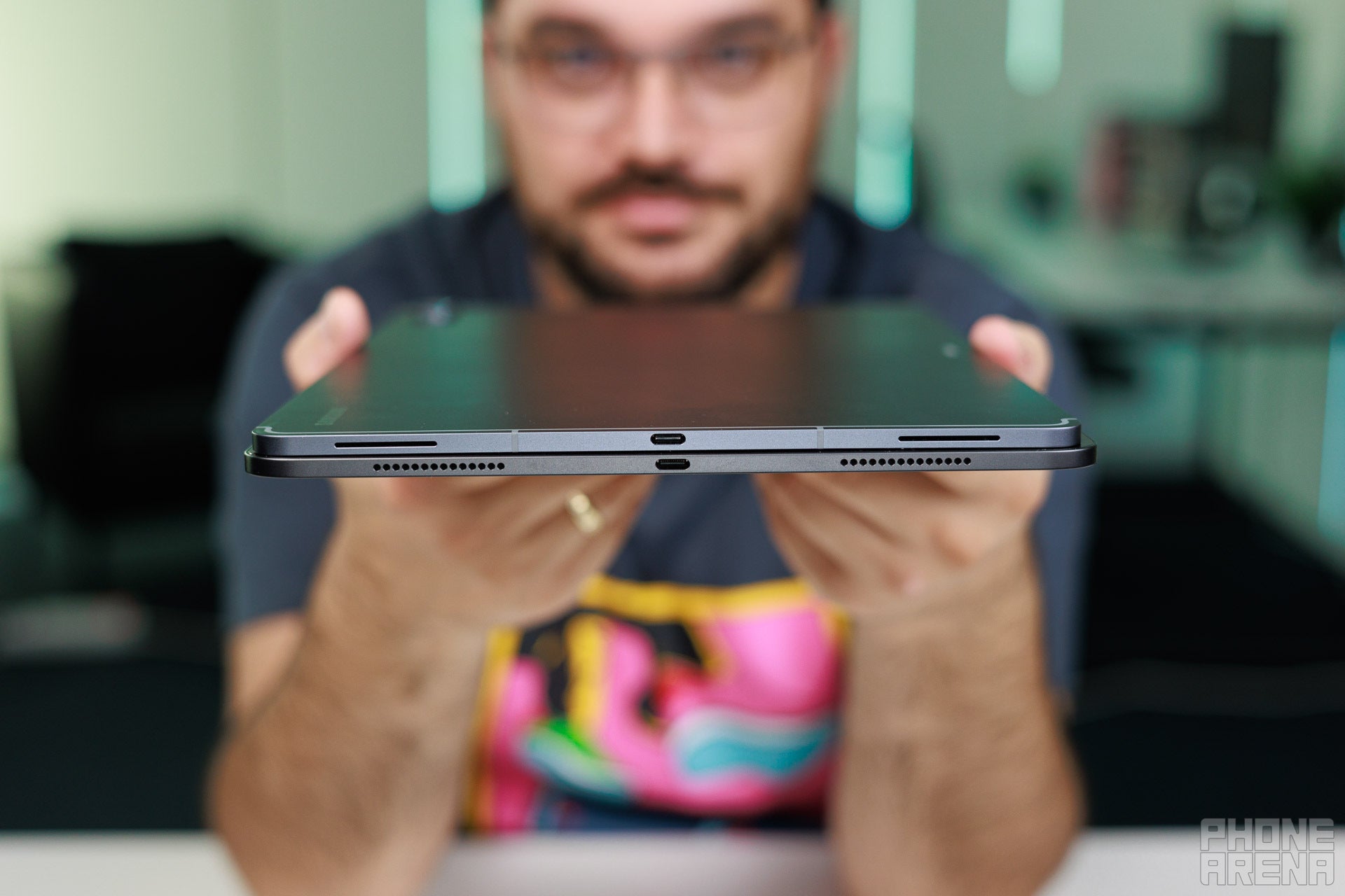 The Galaxy Tab S12 Ultra charges faster. | Image by PhoneArena - Samsung Galaxy Tab S12 Ultra vs Apple iPad Pro M5 13-inch: Which one to get, realistically?