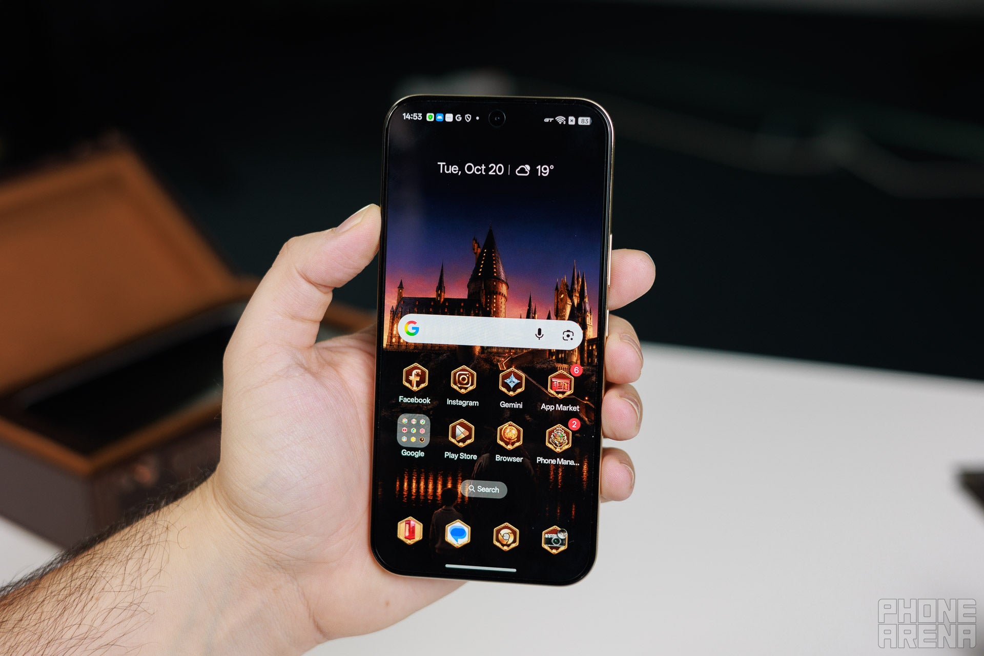 Image by PhoneArena - Realme 16 Pro Harry Potter Edition hands-on review: Meet the ultimate Potterhead smartphone