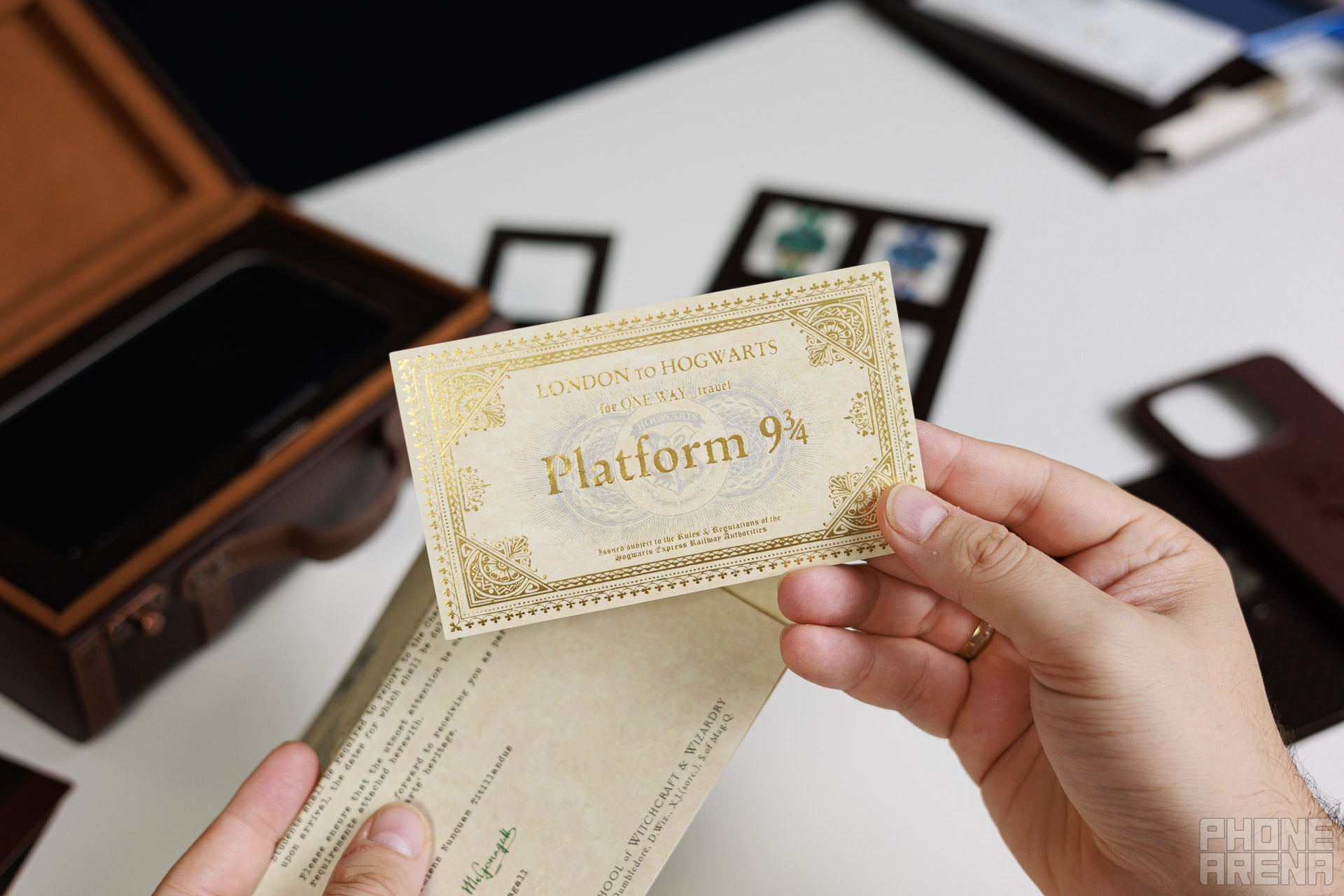 Image by PhoneArena - Realme 16 Pro Harry Potter Edition hands-on review: Meet the ultimate Potterhead smartphone