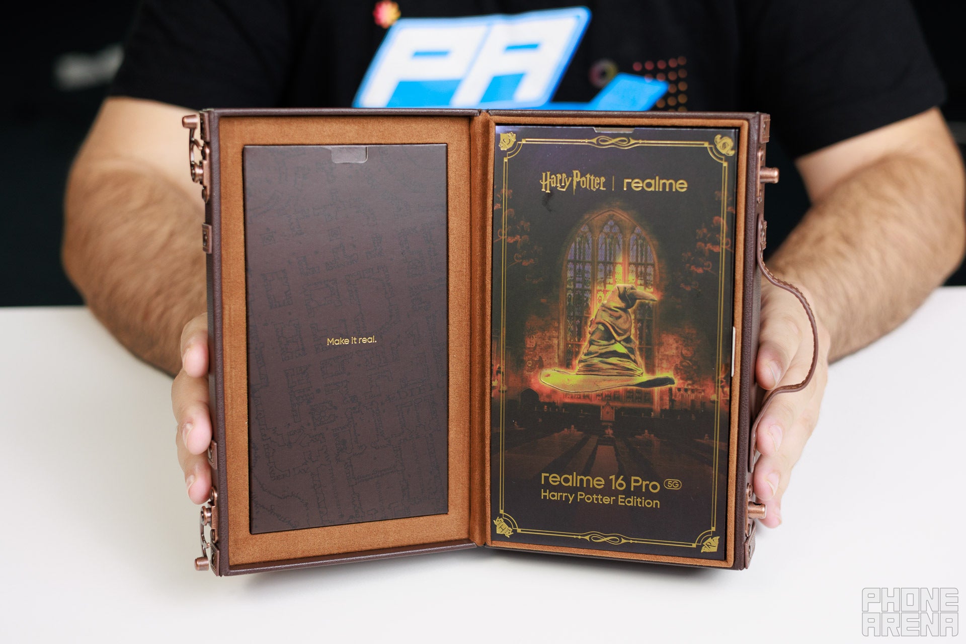 Image by PhoneArena - Realme 16 Pro Harry Potter Edition hands-on review: Meet the ultimate Potterhead smartphone