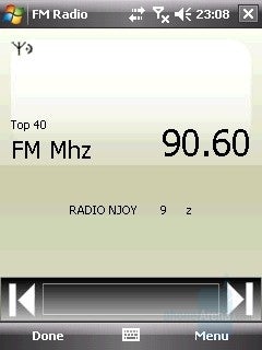 FM radio - LG KS20 Review