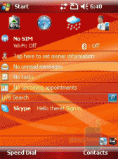 Home Screen - Eten X600 Review