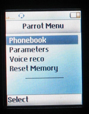 Parrot DriveBlue Car handfree system (version 3.10) review