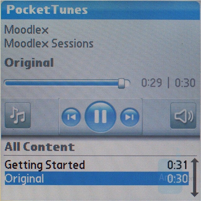 Pocket Tunes - Palm Treo 755p Review