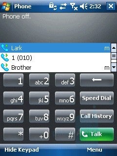 Dialer - HP iPAQ 614 Review