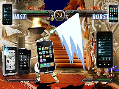 Touchscreen phone comparison Q3 - U.S. carriers
