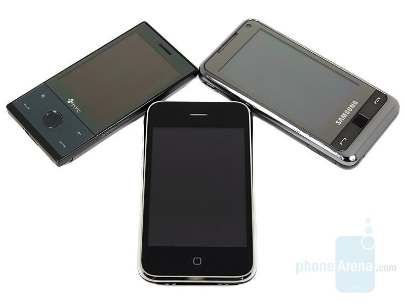 HTC Touch Diamond, Apple iPhone, Samsung OMNIA - Touchscreen phone comparison Q3 - GSM phones