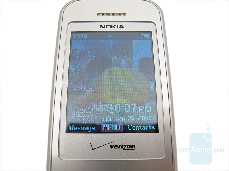 Main Display - Nokia 6205 Review