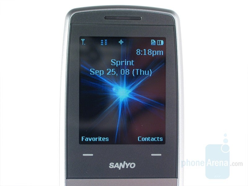 Internal display - Sanyo Katana Eclipse Review