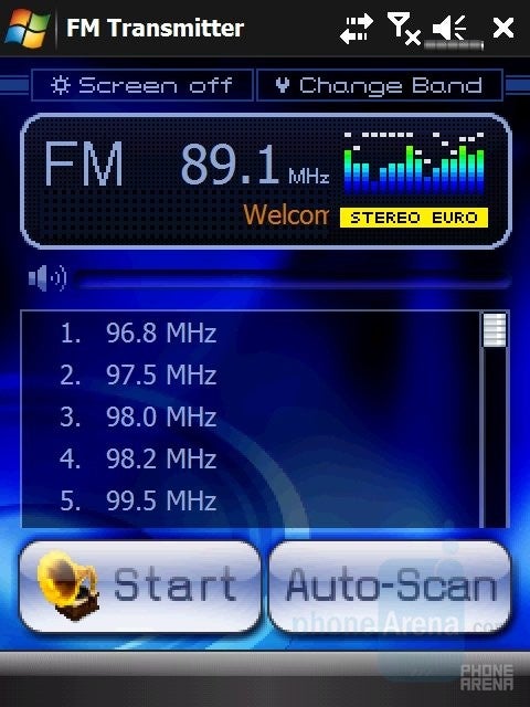 FM transmitter - Eten V900 Review