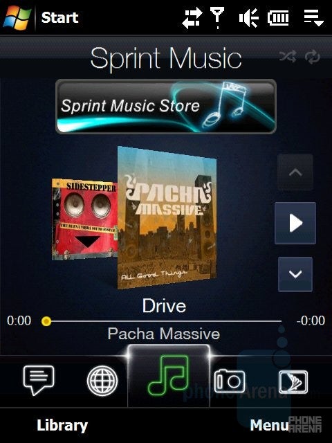 Sprint Music - HTC Touch Pro Sprint CDMA Review