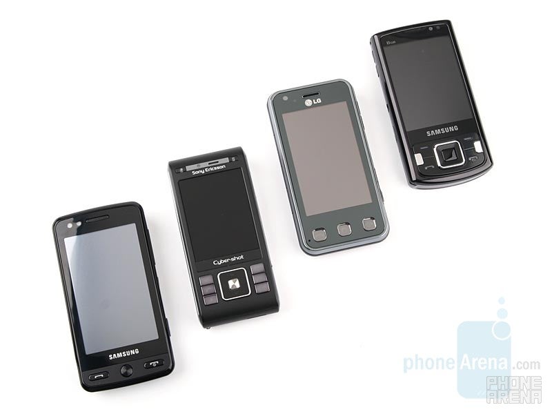All-angle comparison of the 8MP phones