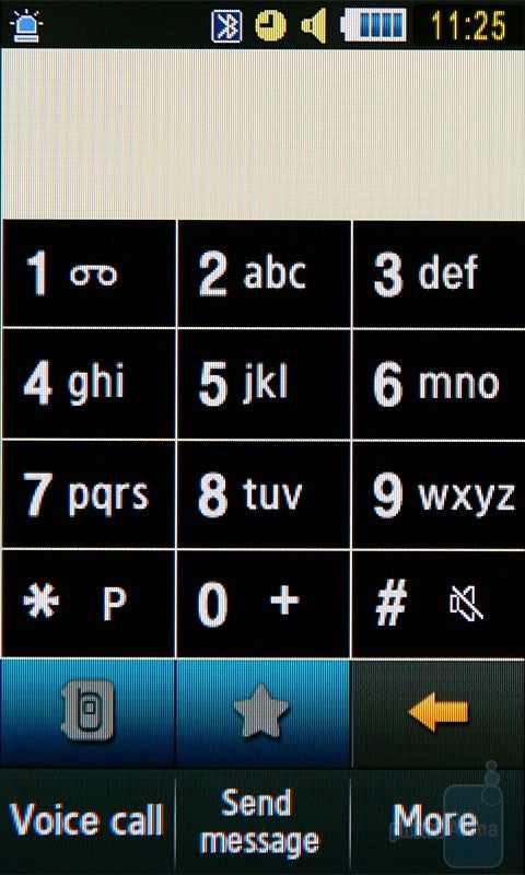 Numeric keyboard - Samsung BEAT DJ Preview
