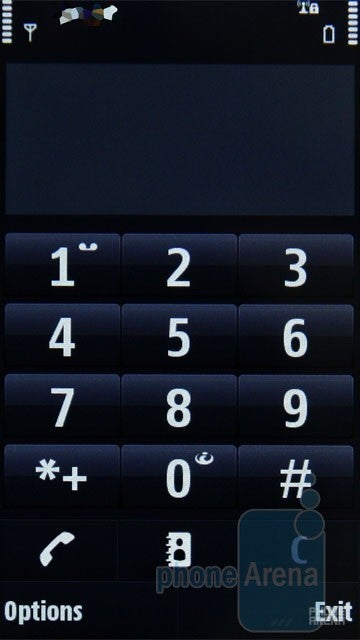 The numeric keypad - Nokia N97 Review