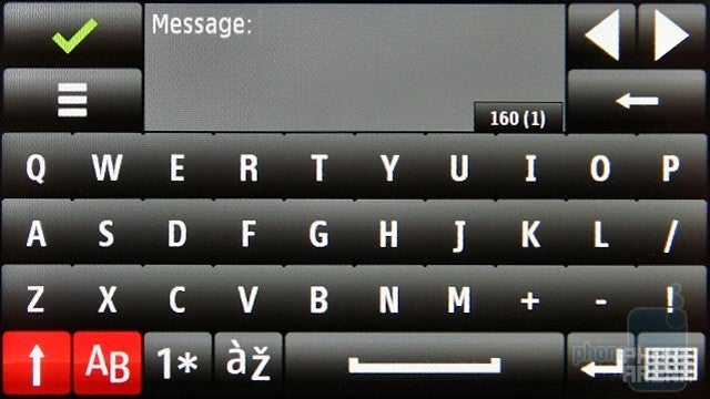 Full QWERTY keyboard - Nokia 5530 XpressMusic Review