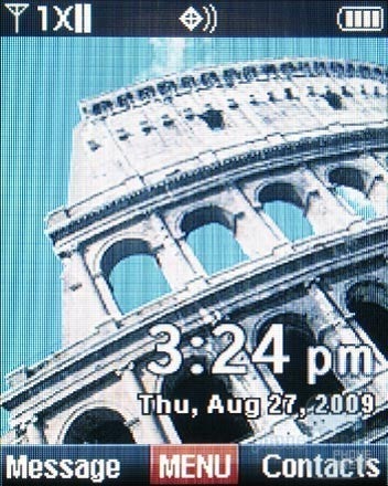 Home Screen - Verizon Wireless Escapade WP8990VW Review