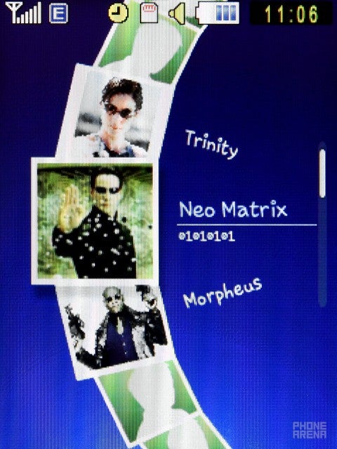 Photo contacts - Samsung Corby S3650 Preview