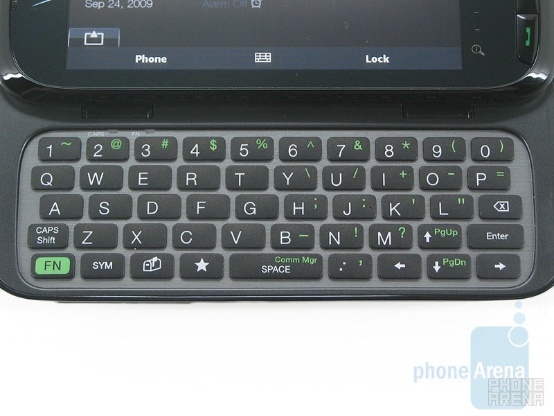 The 5-row QWERTY keyboard of Verizon&amp;rsquo;s Touch Pro2 is just as good as ever - HTC Touch Pro2 for Verizon Wireless Review