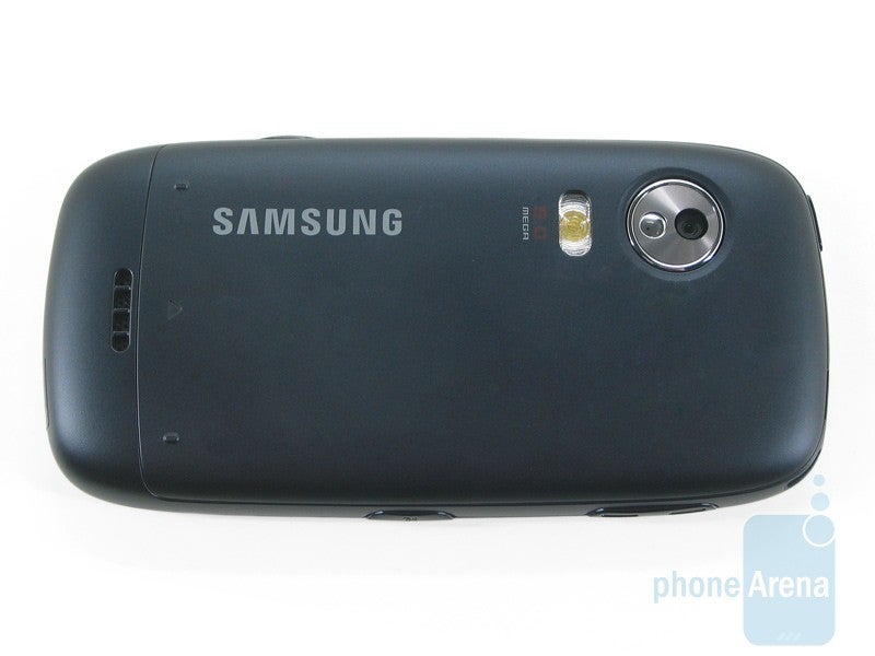 The back side - Samsung Instinct HD Review