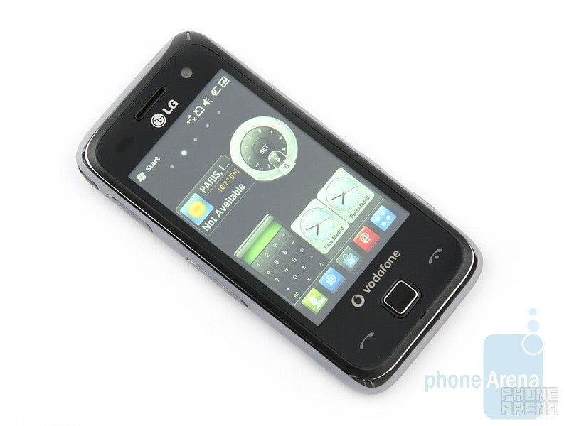 The LG GM750 sports a 3-inch display - LG GM750 Preview