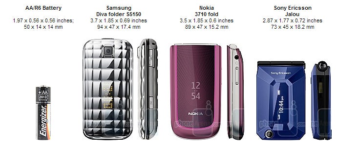 Samsung Diva S7070 and Diva folder S5150 preview