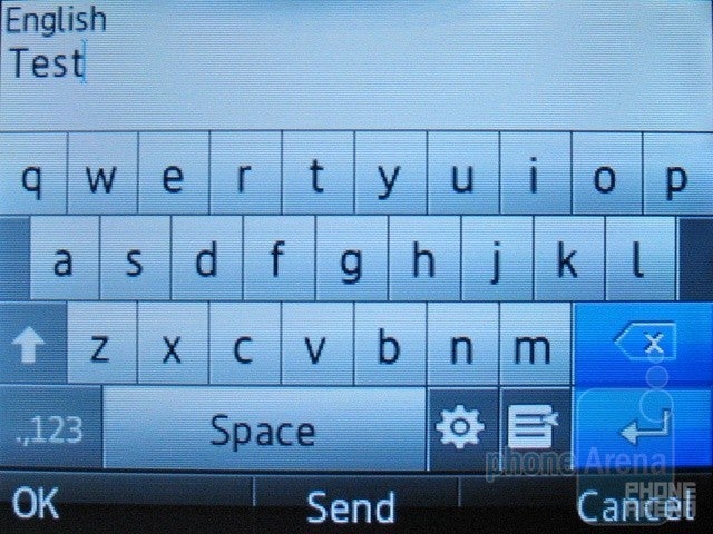 On-screen QWERTY keyboard - T-Mobile Tap Review