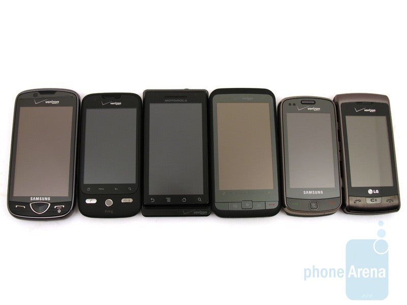 Comparación de teléfonos con cámara de Verizon en el cuarto trimestre de 2009