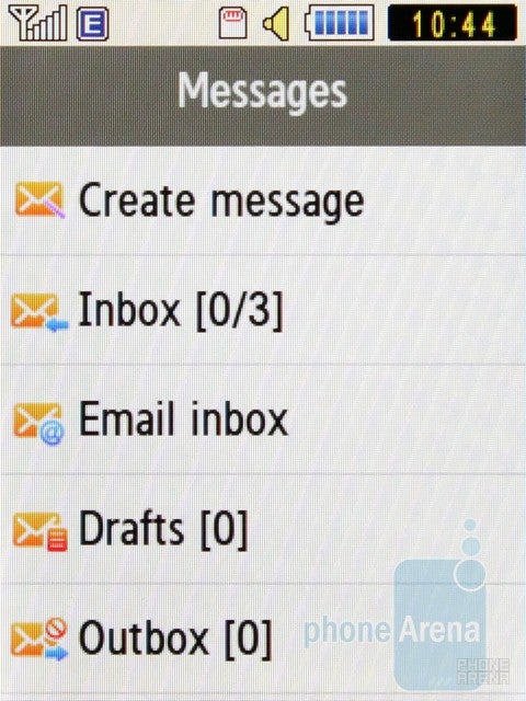 Messages - Samsung Corby S3650 Review