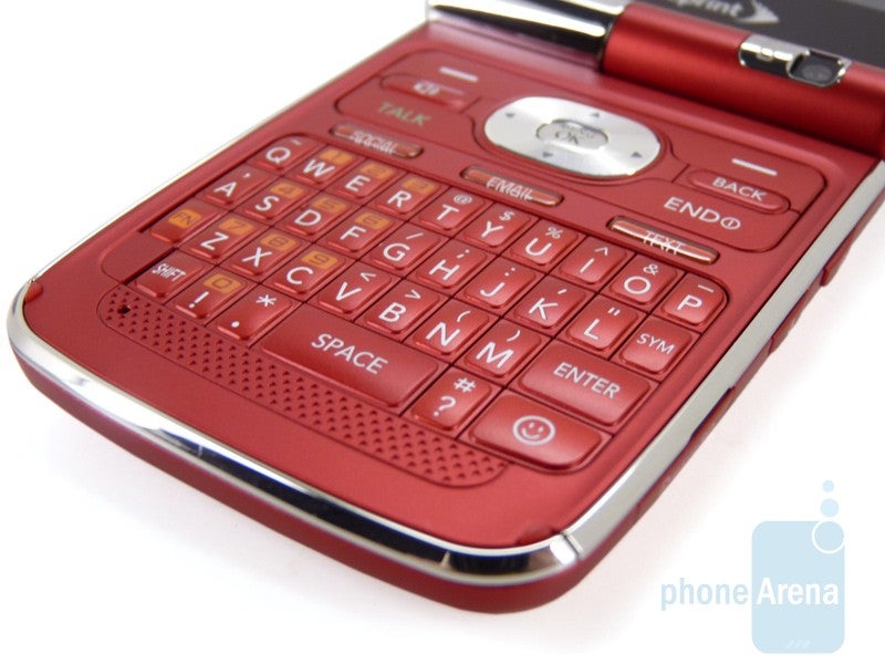 El teclado QWERTY del LG Lotus Elite - Revisión de LG Lotus Elite