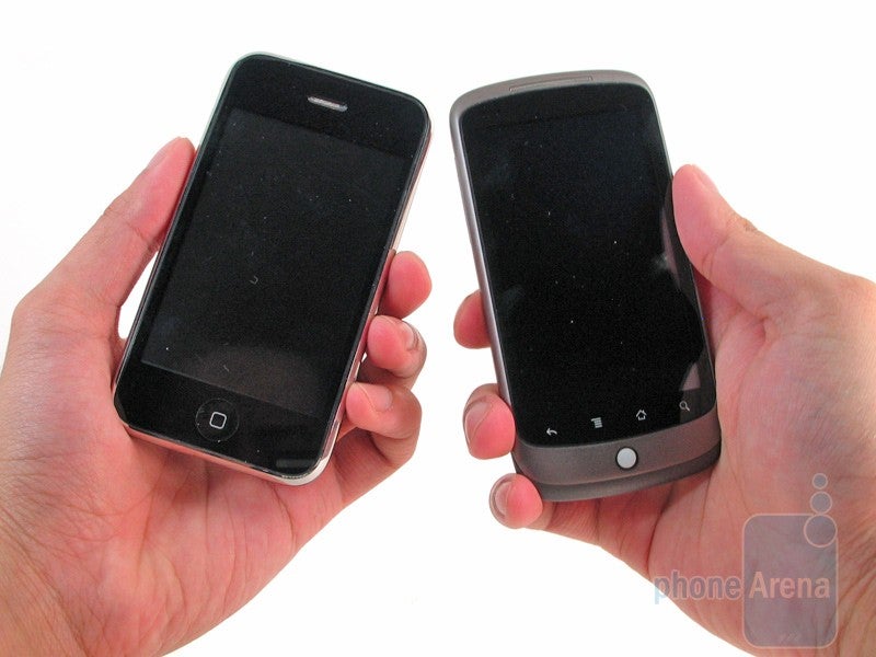 Apple iPhone 3GS and HTC Nexus One: side by side
