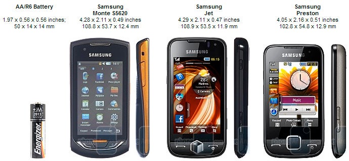 Samsung Monte S5620 Preview