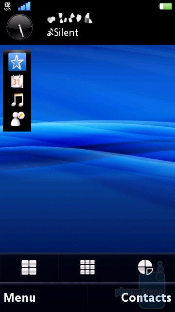 Le schermate iniziali del Sony Ericsson Vivaz pro - Recensione di Sony Ericsson Vivaz pro